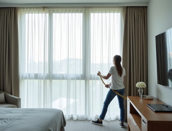 Robertson Sheer Curtain Cleaning